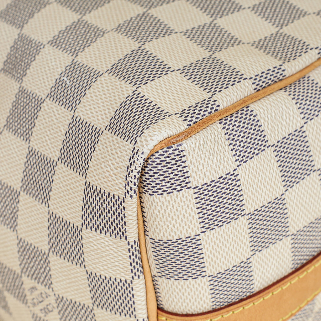 Louis Vuitton Damier Azur Speedy 25 Bandouliere Bag