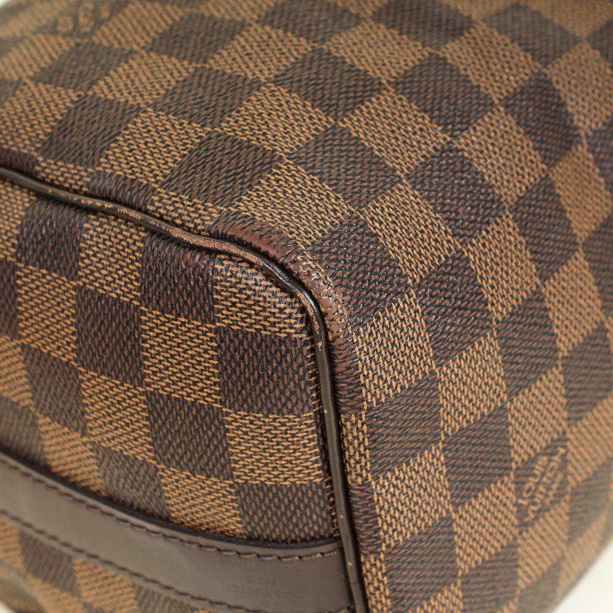 Louis Vuitton Damier Ebene Speedy Bandouliere 25 Bag