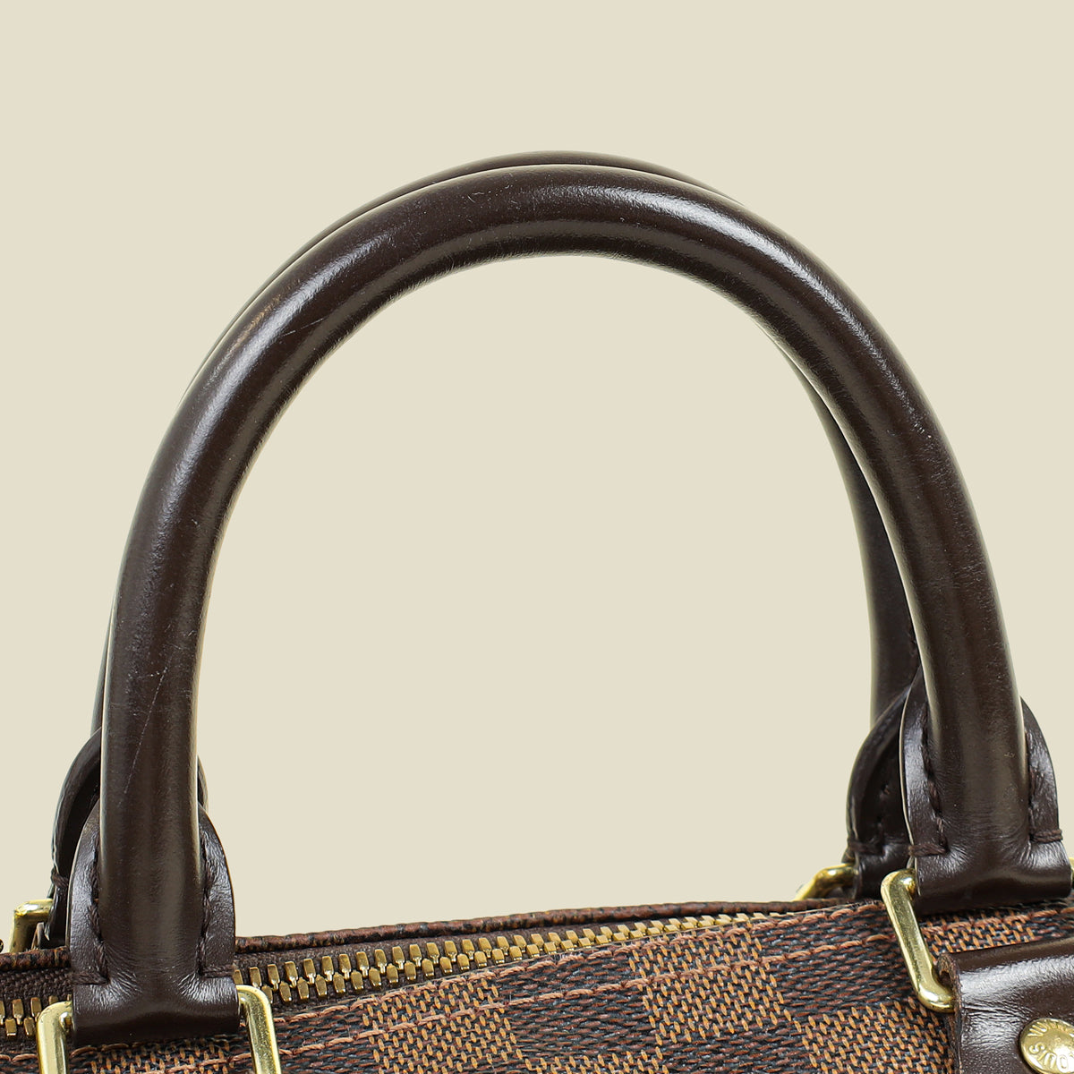 Louis Vuitton Damier Ebene Speedy Bandouliere 25 Bag