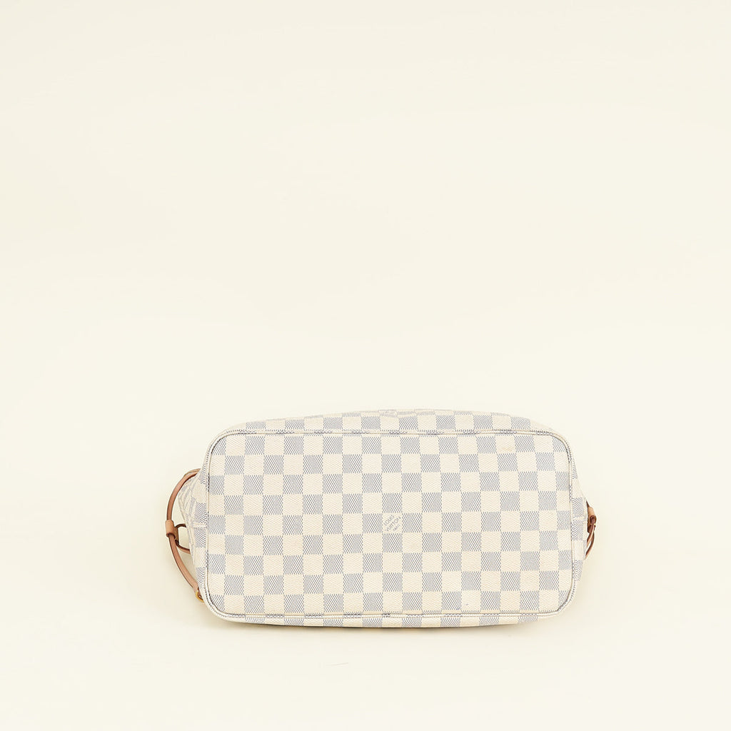 Louis Vuitton Damier Azur Neverfull MM Bag