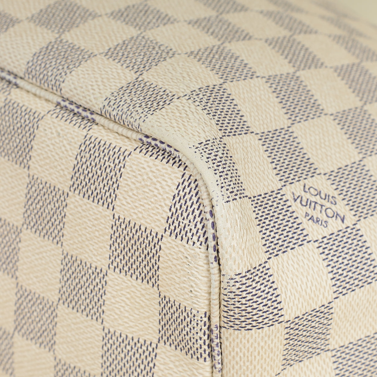 Louis Vuitton Damier Azur Neverfull MM Bag