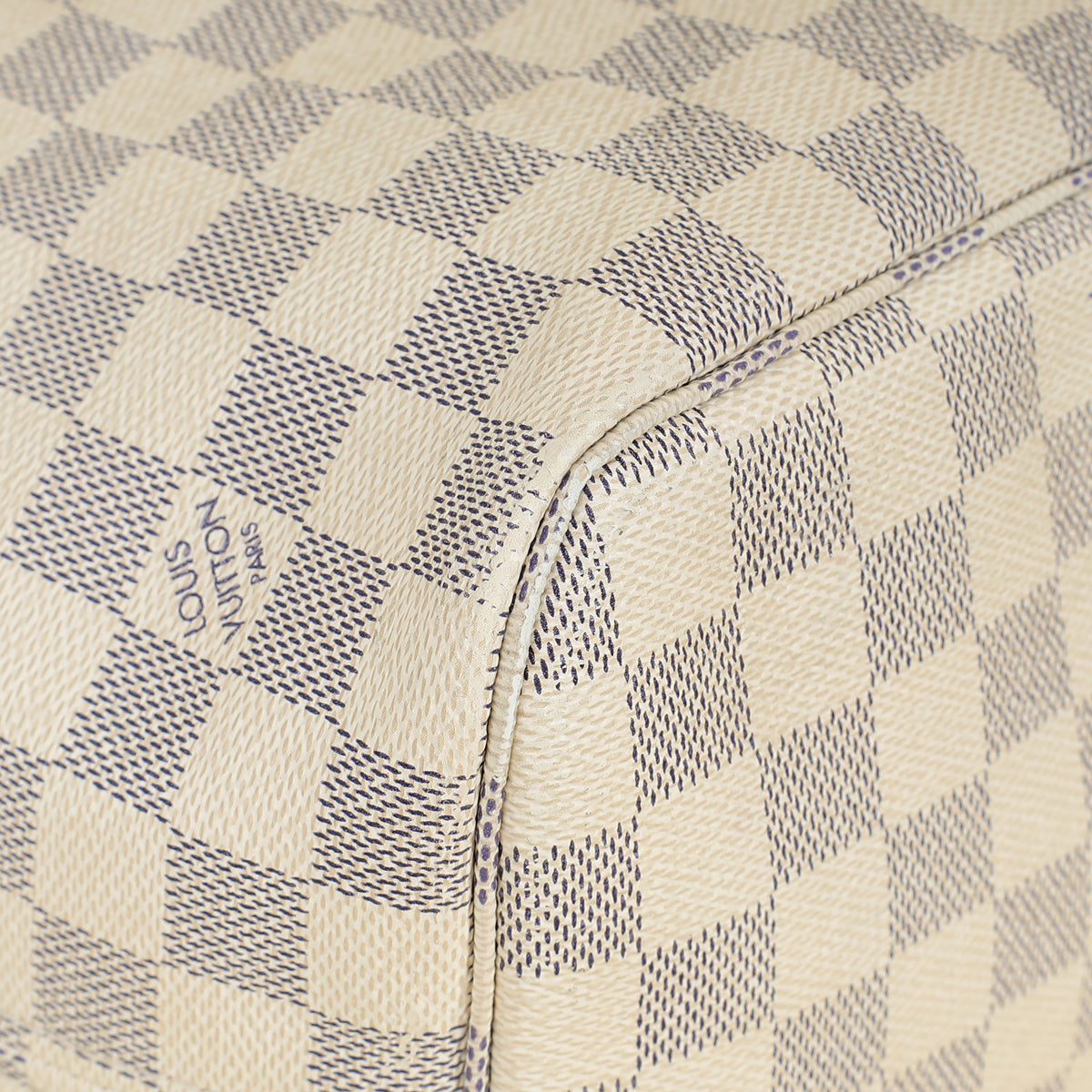 Louis Vuitton Damier Azur Neverfull MM Bag