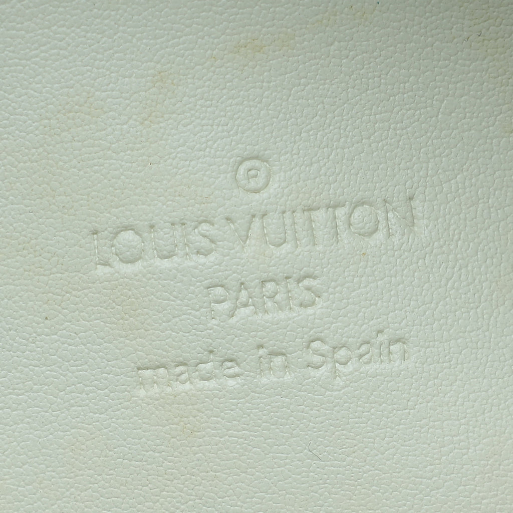 Louis Vuitton Yellow Monogram Vernis Houston Tote Bag