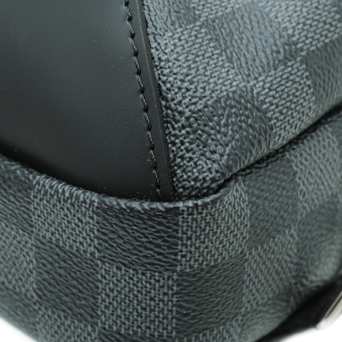 Louis Vuitton Graphite Ebene Avenue Sling Bag W /A.B Initials