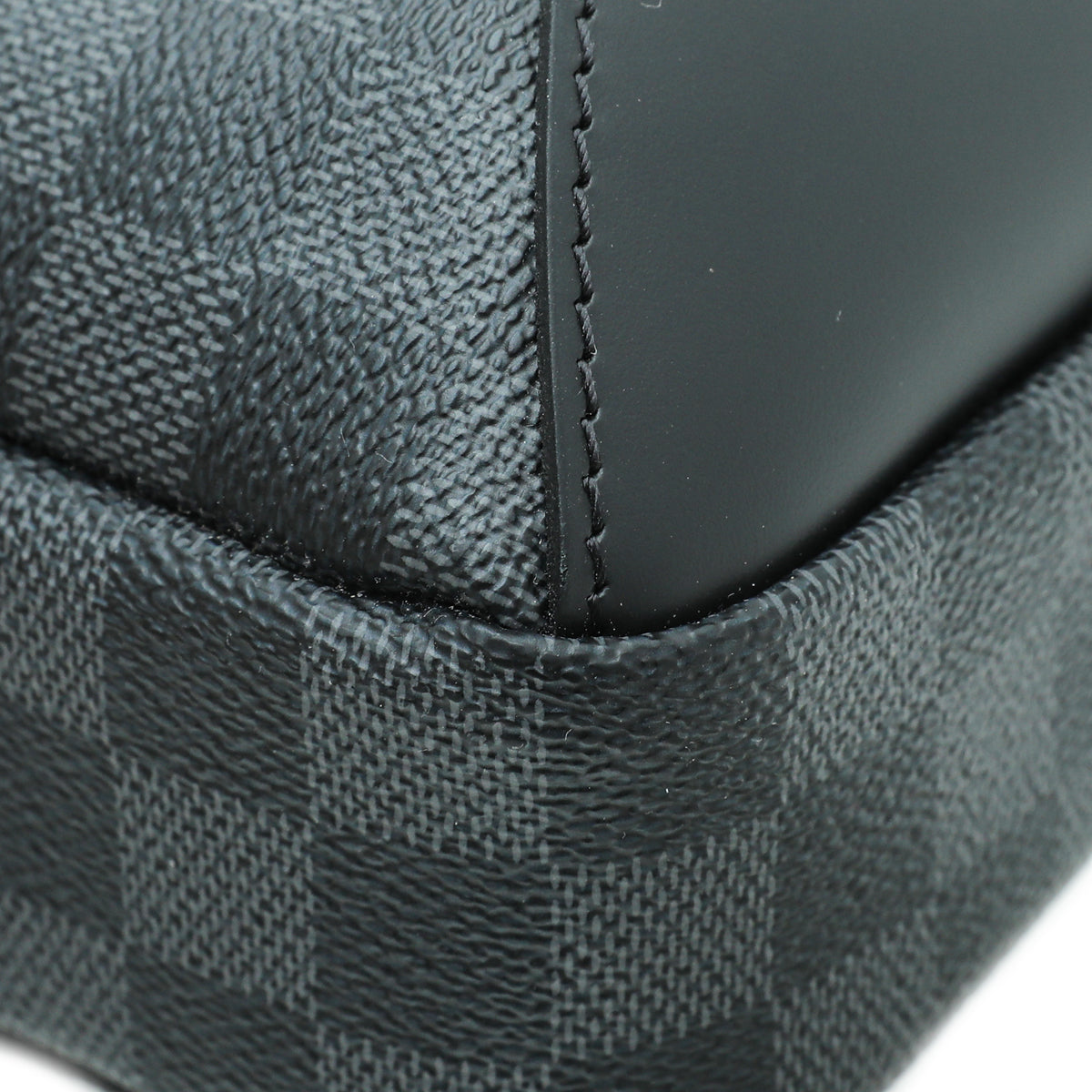 Louis Vuitton Graphite Ebene Avenue Sling Bag W /A.B Initials
