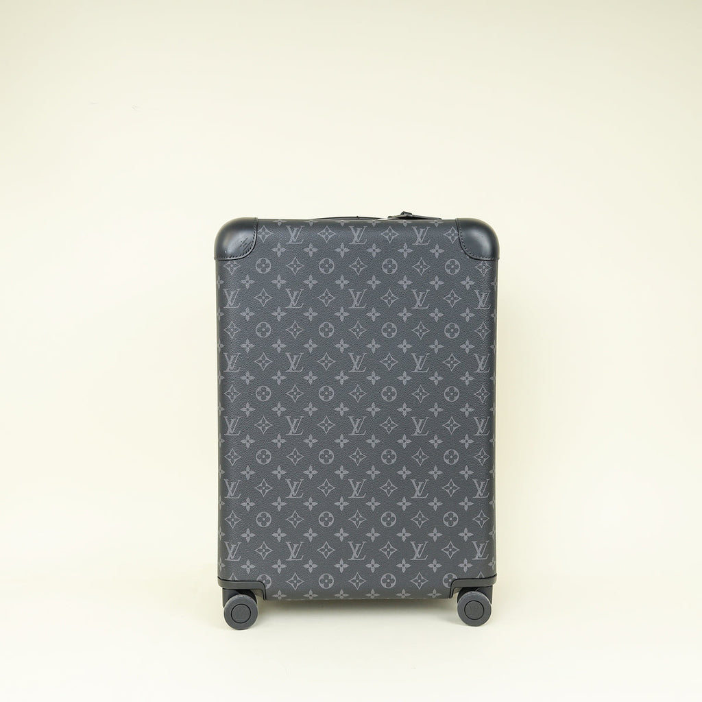 Louis Vuitton Horizon 55 Monogram Eclipse Travel Bag W/ Initial R.M.