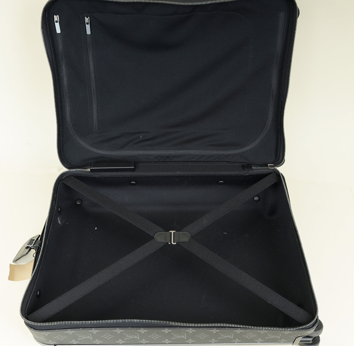 Louis Vuitton Horizon 55 Monogram Eclipse Travel Bag W/ Initial R.M.