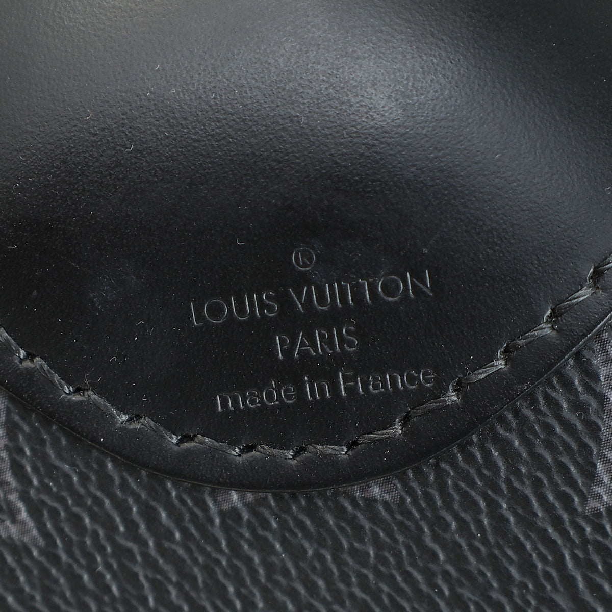 Louis Vuitton Horizon 55 Monogram Eclipse Travel Bag W/ Initial R.M.