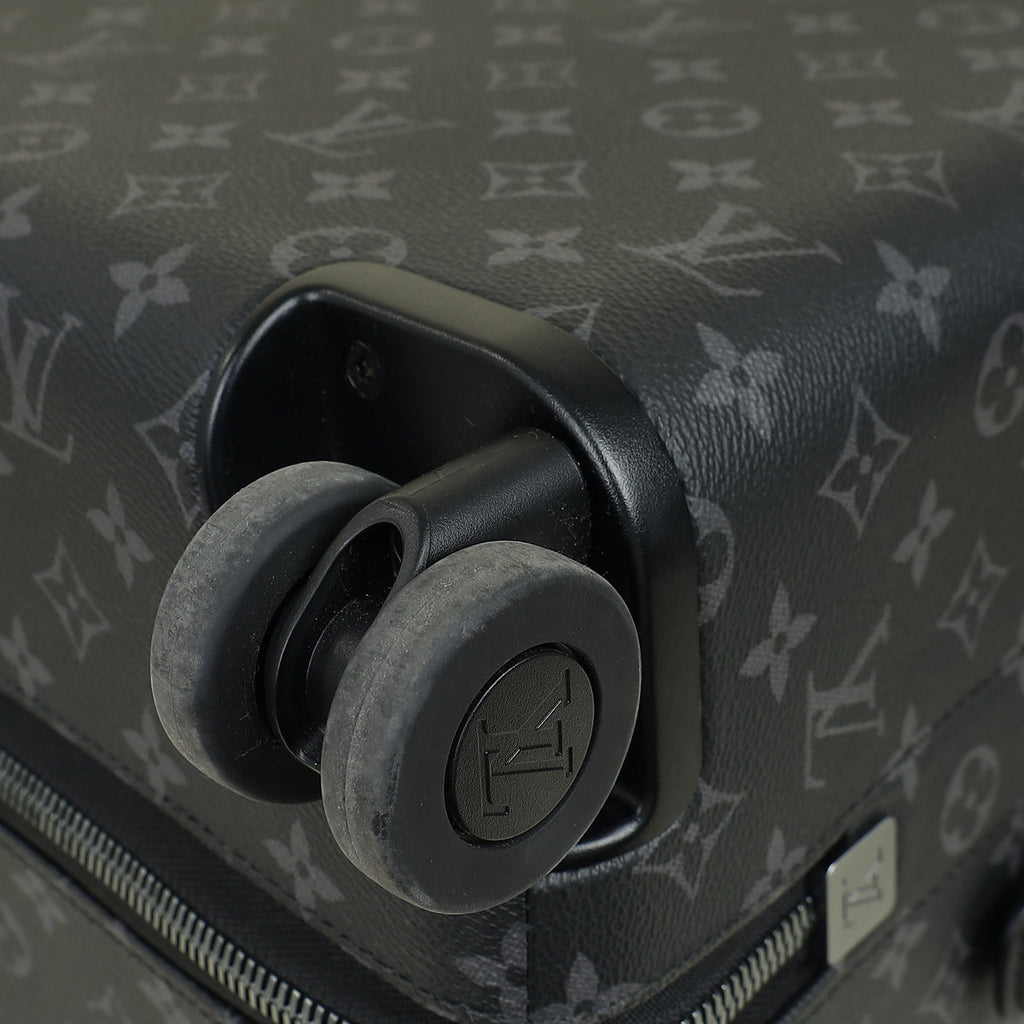 Louis Vuitton Horizon 55 Monogram Eclipse Travel Bag W/ Initial R.M.