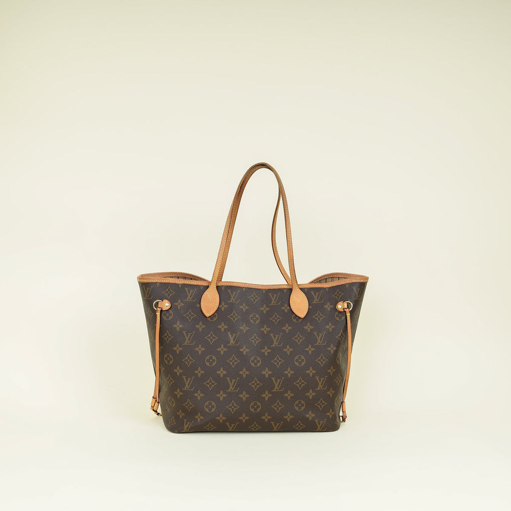 Louis Vuitton Monogram Neverfull MM Bag w/ Pouch