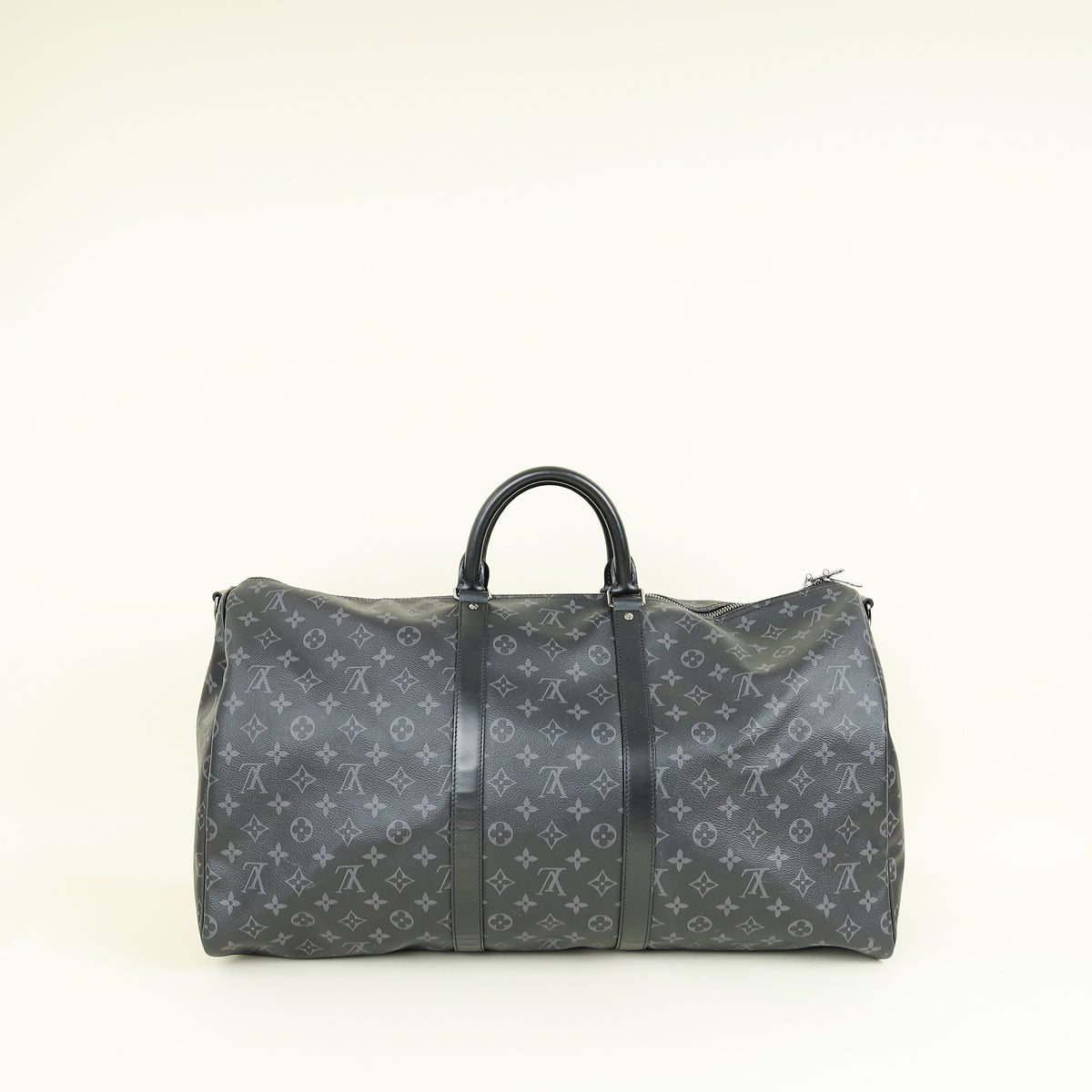Louis Vuitton Monogram Eclipse Keepall Bandouliere 55 Bag