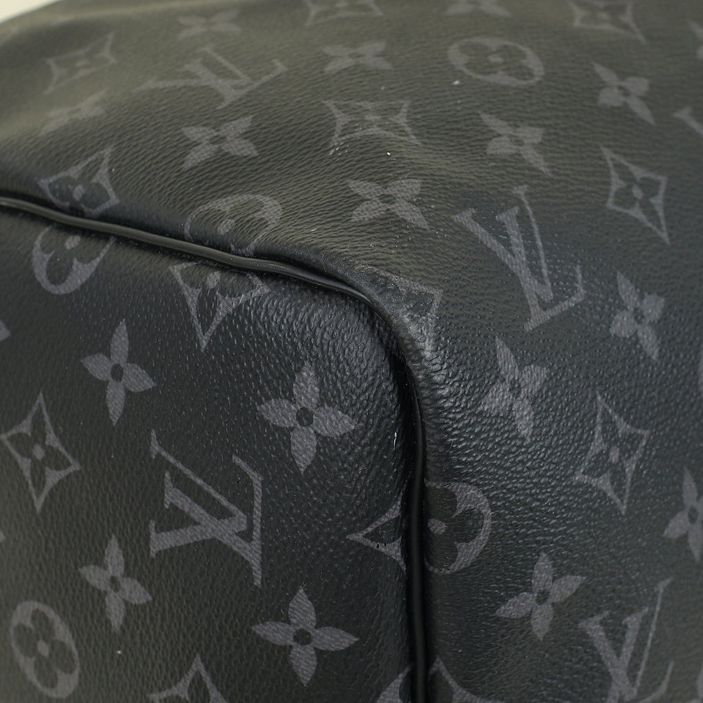 Louis Vuitton Monogram Eclipse Keepall Bandouliere 55 Bag