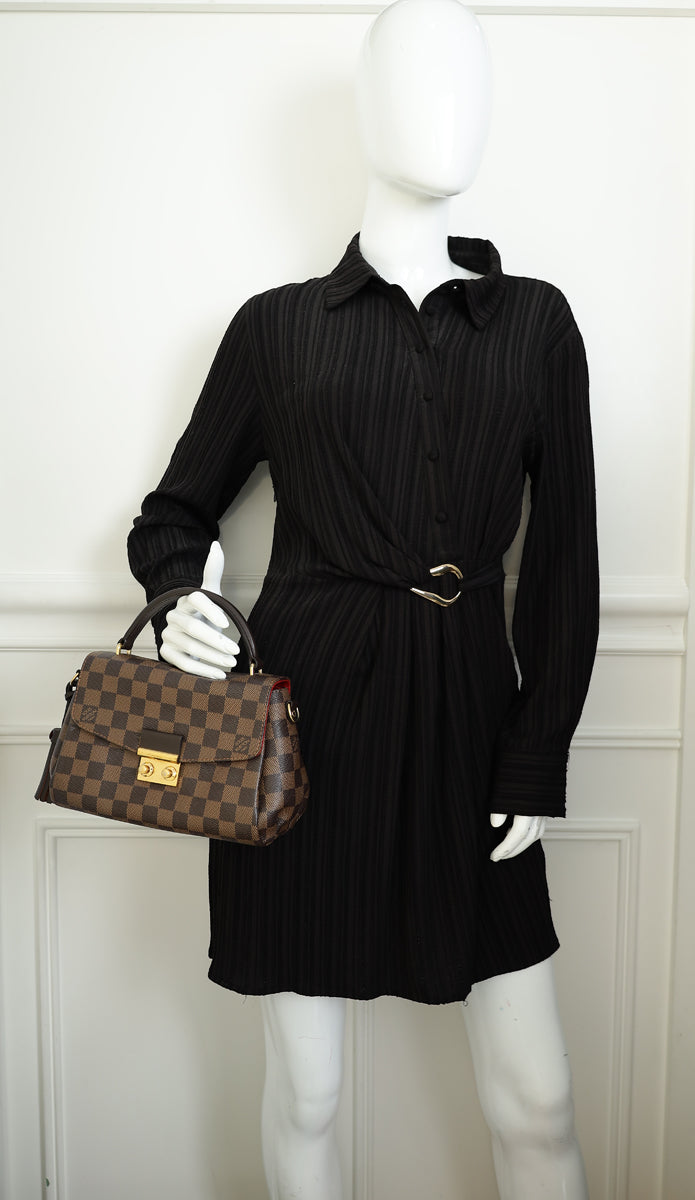 Louis Vuitton Damier Ebene Croisette Bag