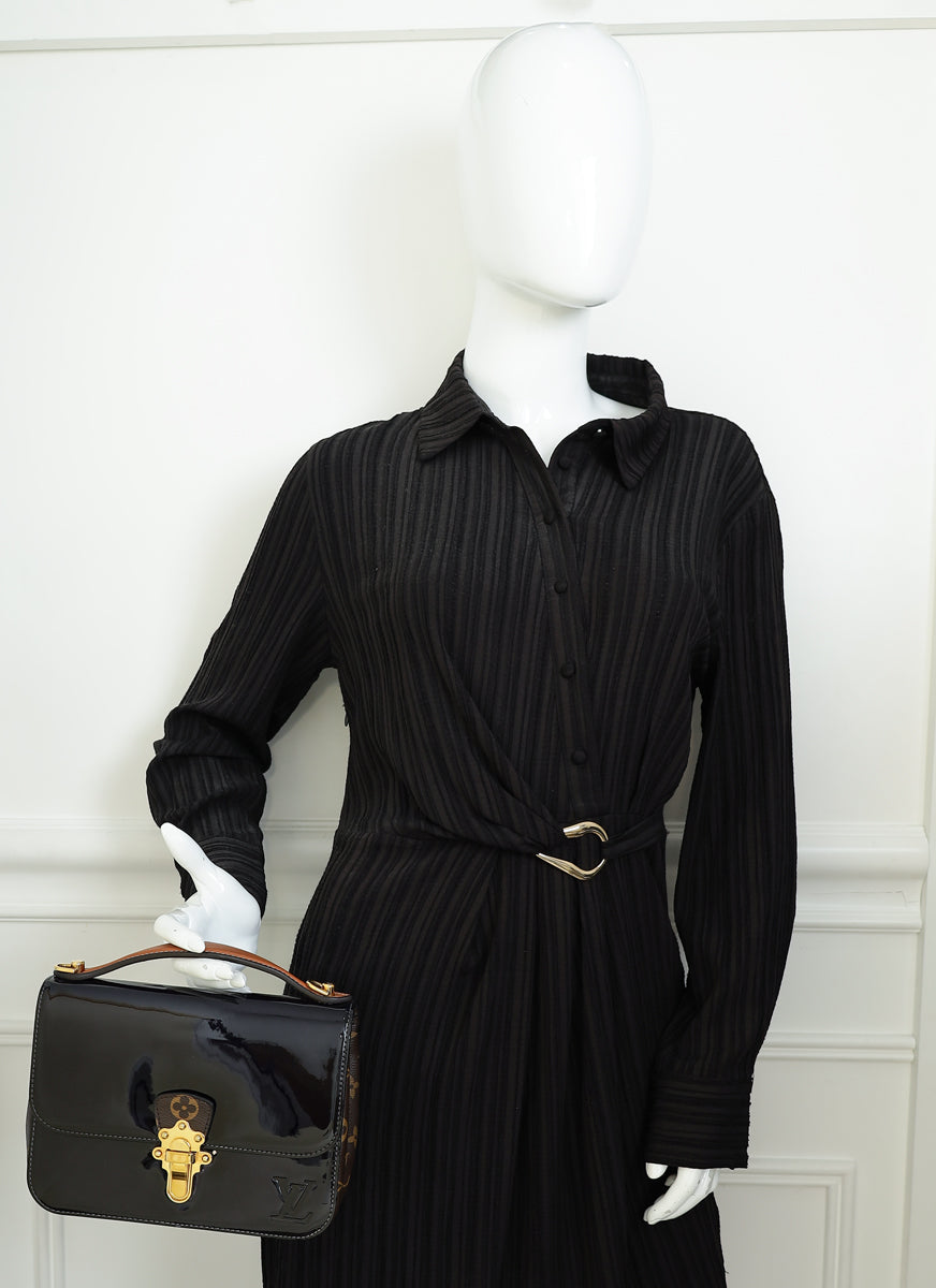 Louis Vuitton Monogram and Black Cherrywood Bag