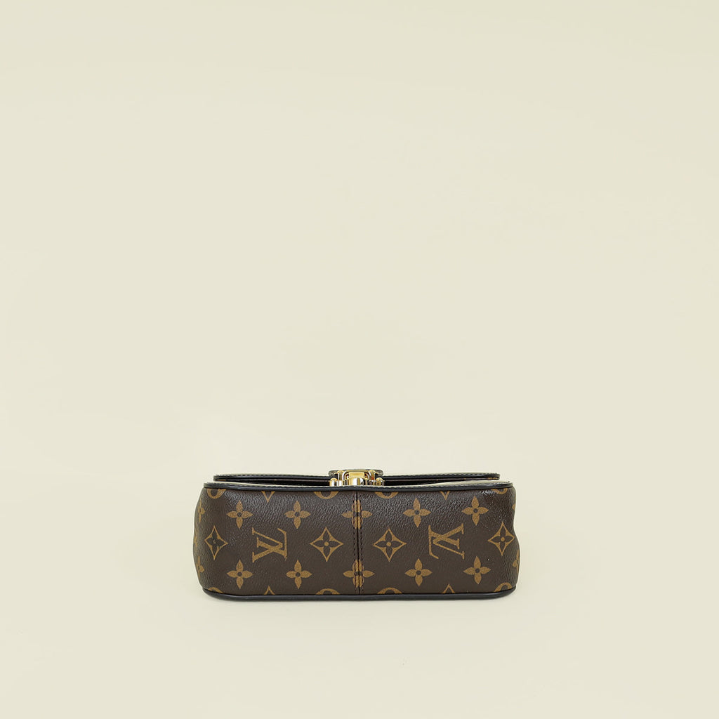Louis Vuitton Monogram and Black Cherrywood Bag