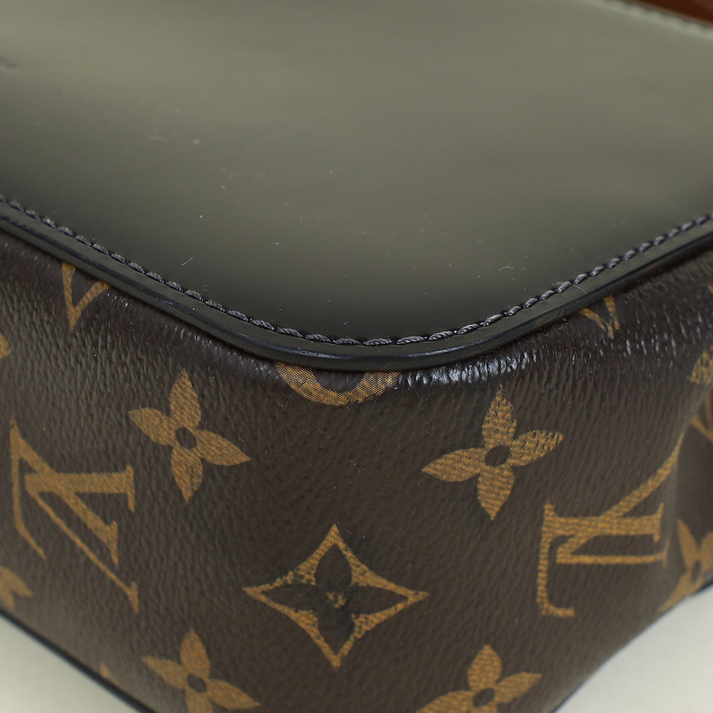Louis Vuitton Monogram and Black Cherrywood Bag