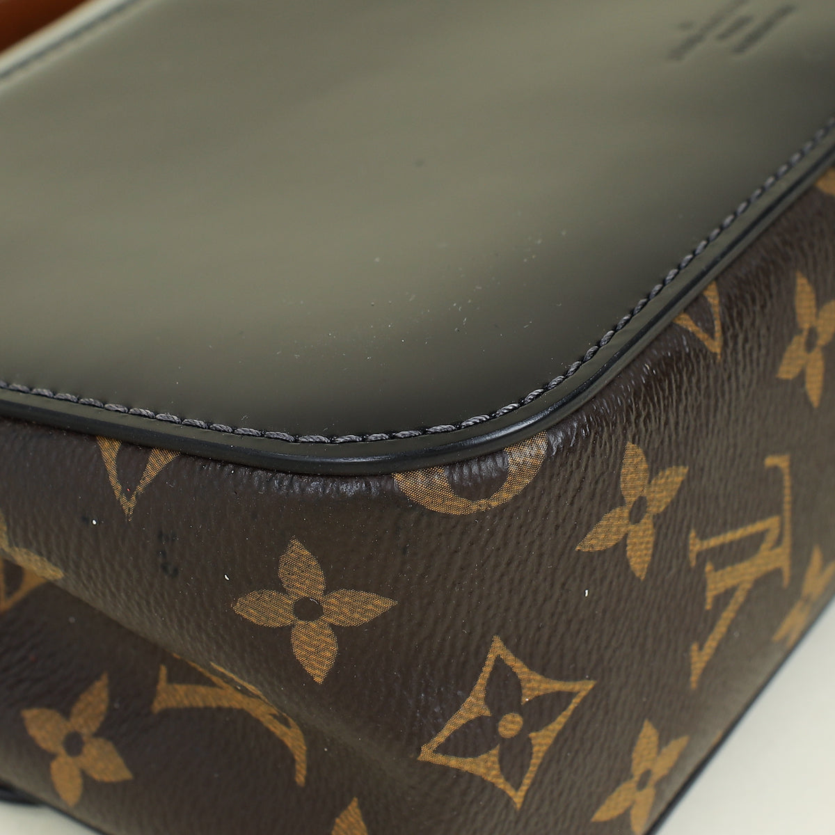 Louis Vuitton Monogram and Black Cherrywood Bag