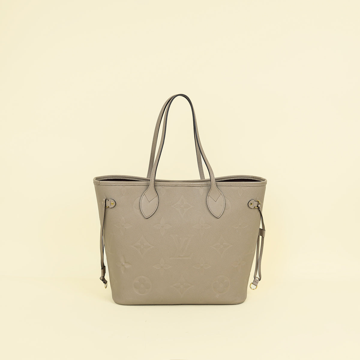 Louis Vuitton Tourterelle Monogram Giant Empreinte Neverfull MM Bag