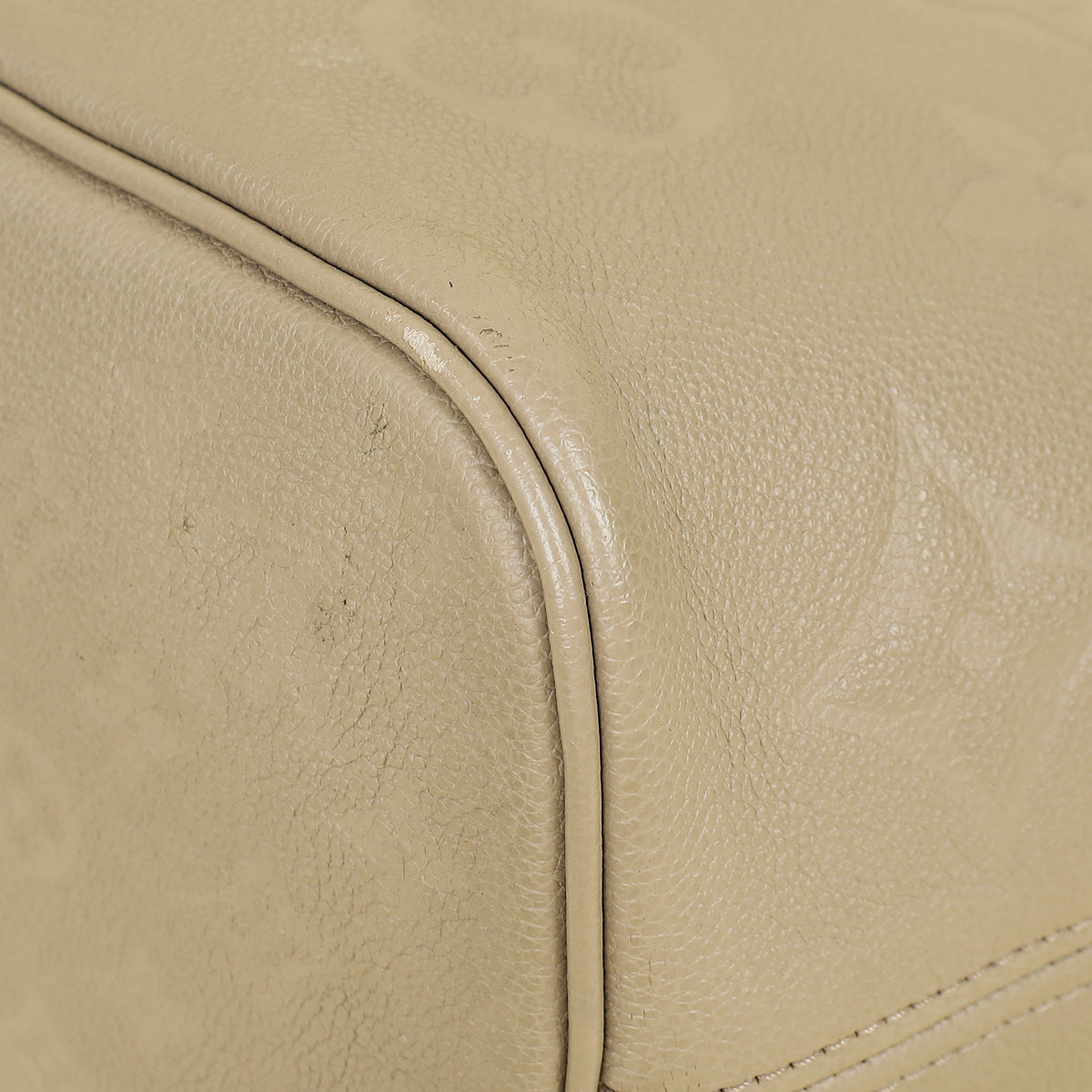Louis Vuitton Tourterelle Monogram Giant Empreinte Neverfull MM Bag