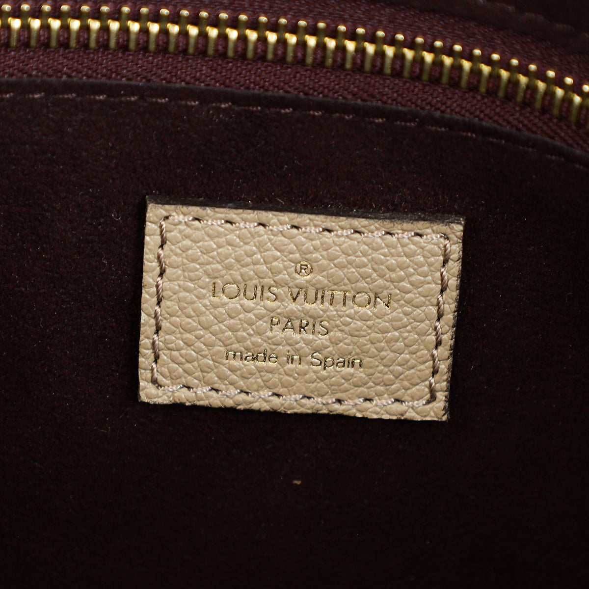 Louis Vuitton Tourterelle Monogram Giant Empreinte Neverfull MM Bag