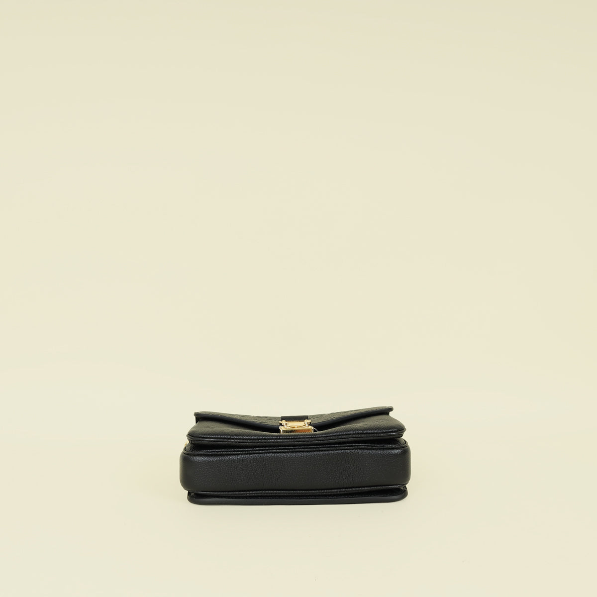 Louis Vuitton Black Monogram Empreinte Pochette Metis East West Bag