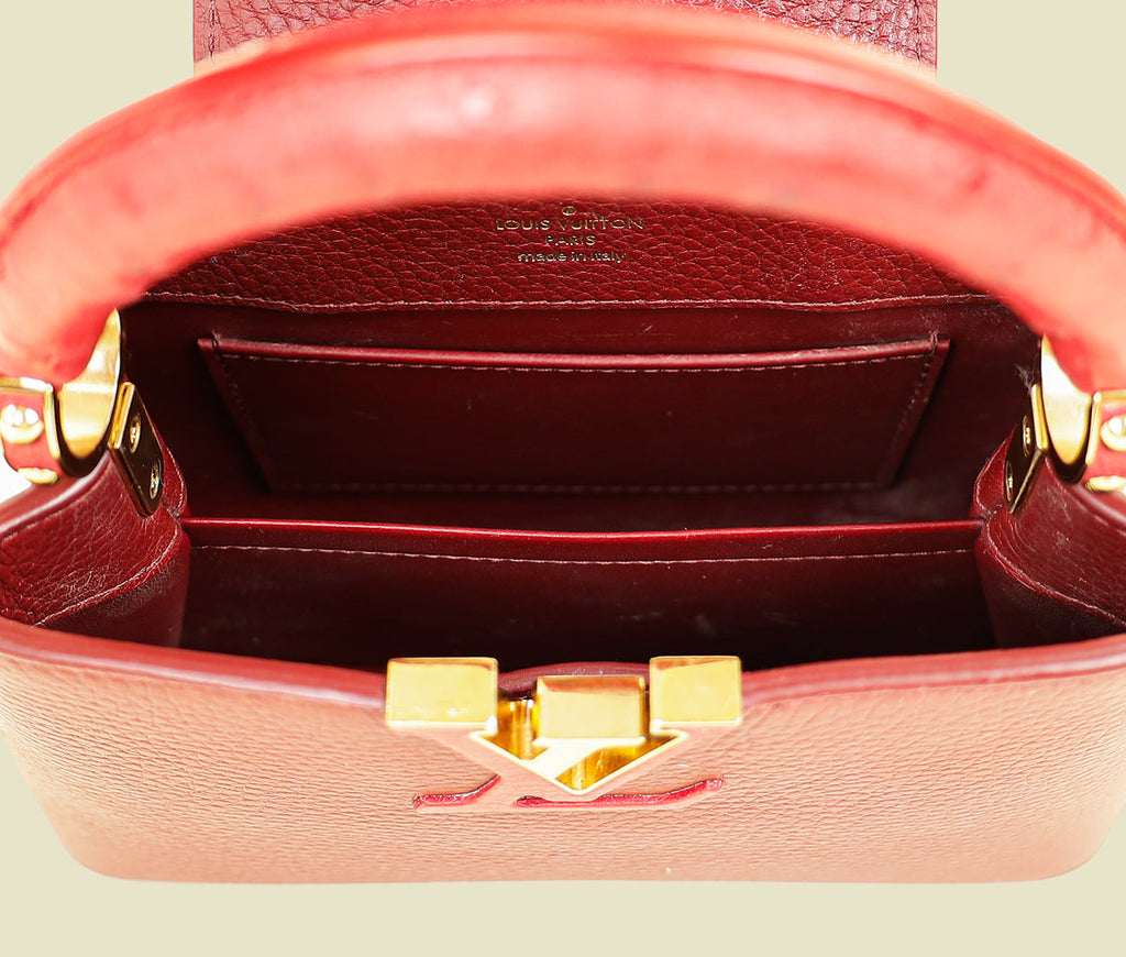 Louis Vuitton Bicolor Mini Capucines Bag