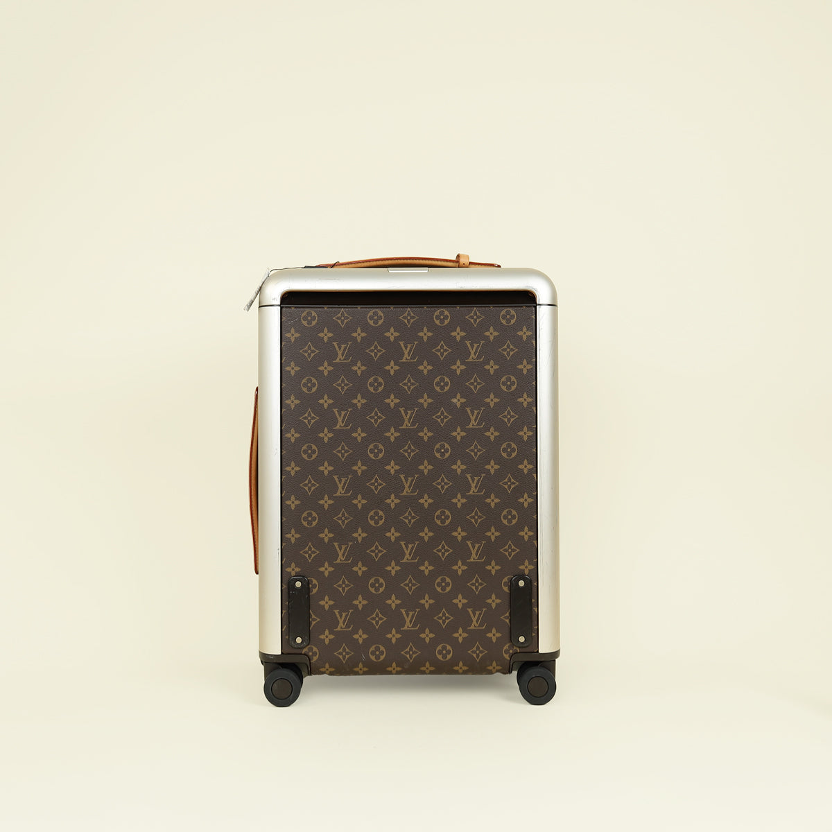 Louis Vuitton Monogram Macassar Horizon 55 Suitcase w/ initial AAA