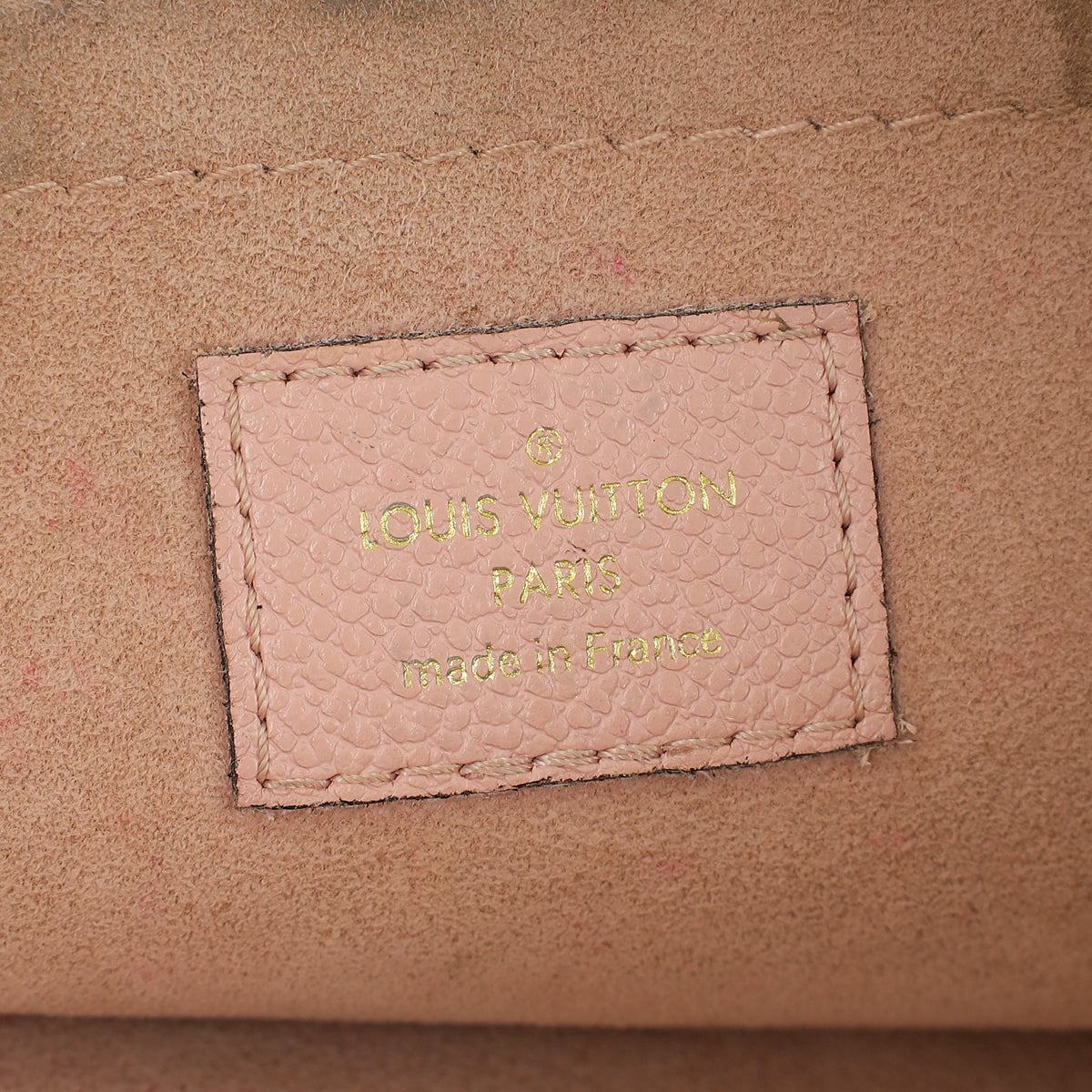 Louis Vuitton Damier Azur Rose Ballerine Cowhide Daily Pouch