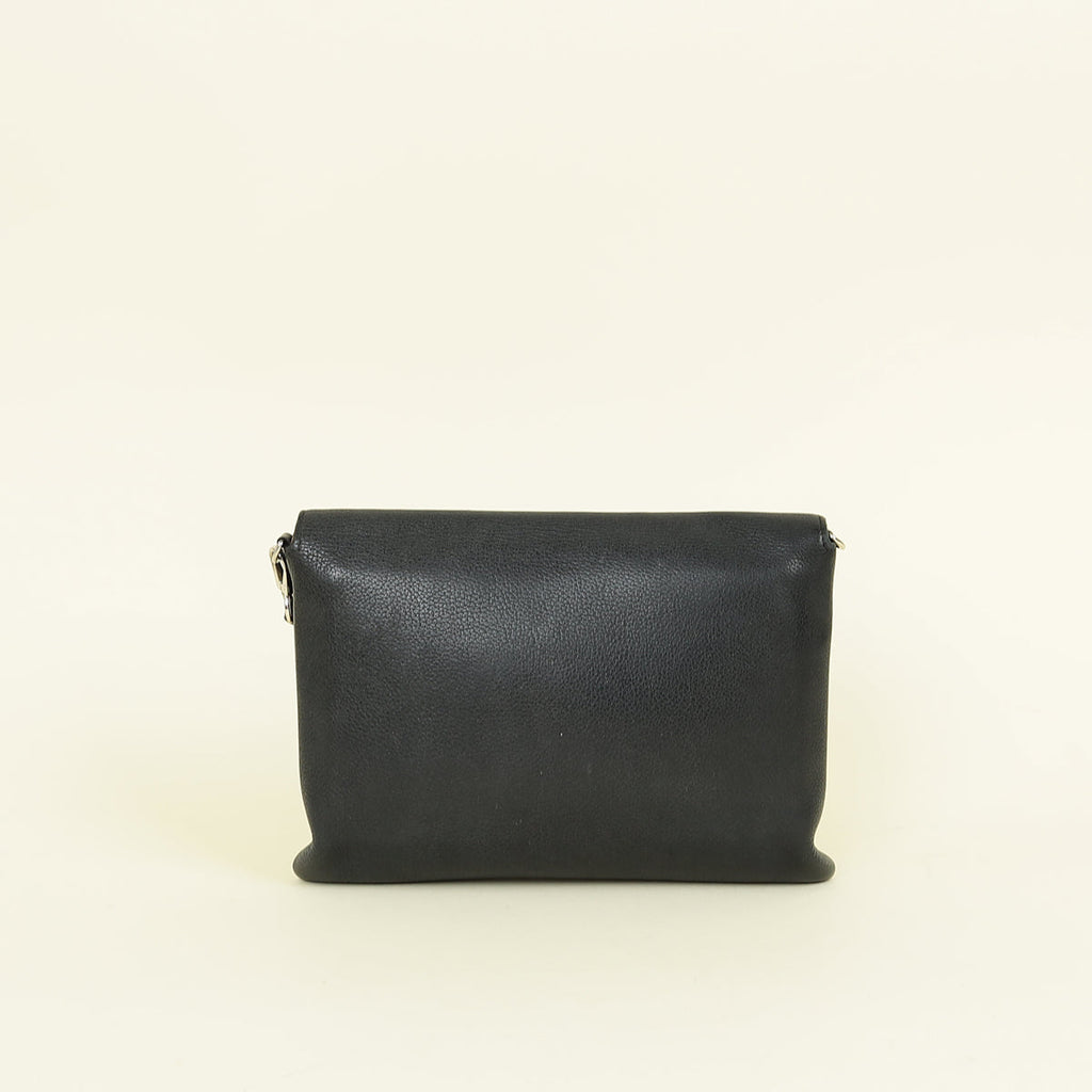 Louis Vuitton Black MyLockMe Chain/Wristlet Pochette