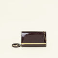 Louis Vuitton Amarante Monogram Vernis Ana Chain Clutch