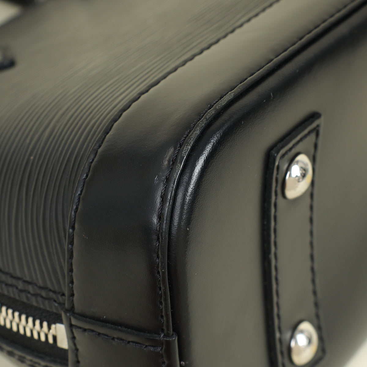 Louis Vuitton Black Alma BB Bag