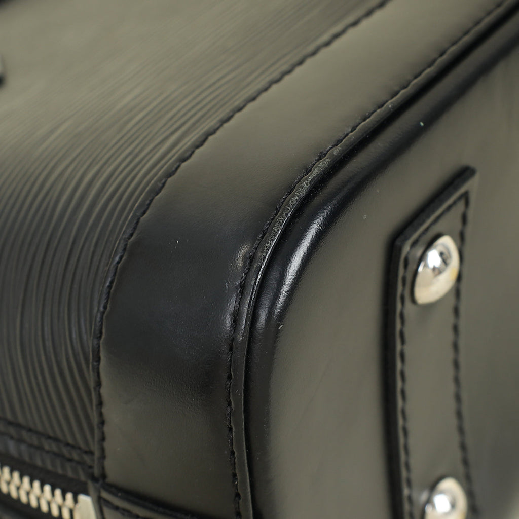 Louis Vuitton Black Alma BB Bag