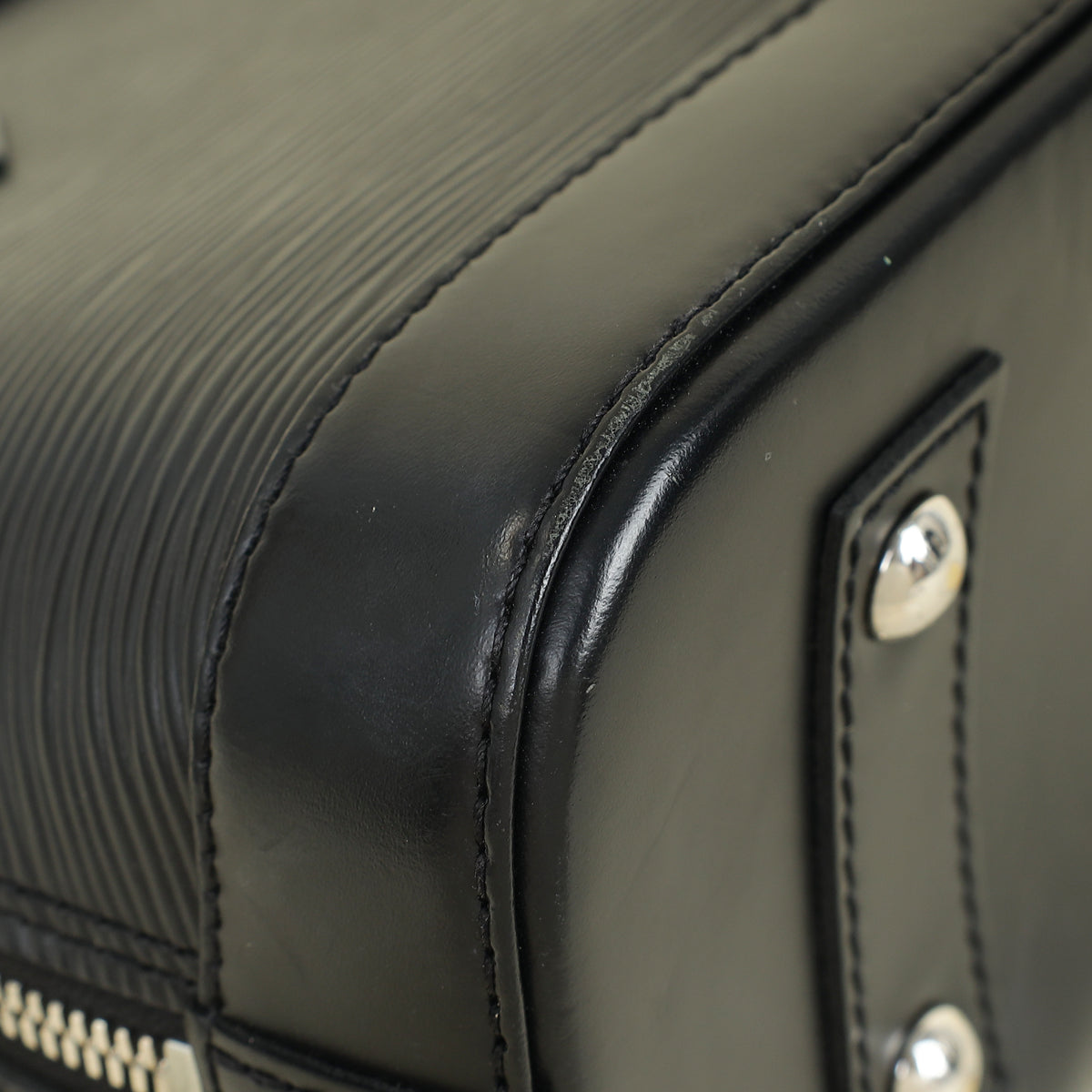 Louis Vuitton Black Alma BB Bag
