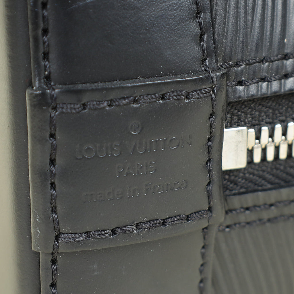 Louis Vuitton Black Alma BB Bag