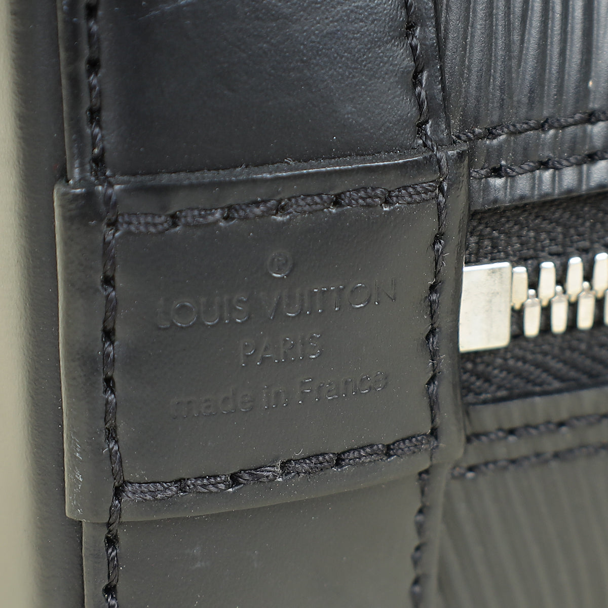 Louis Vuitton Black Alma BB Bag