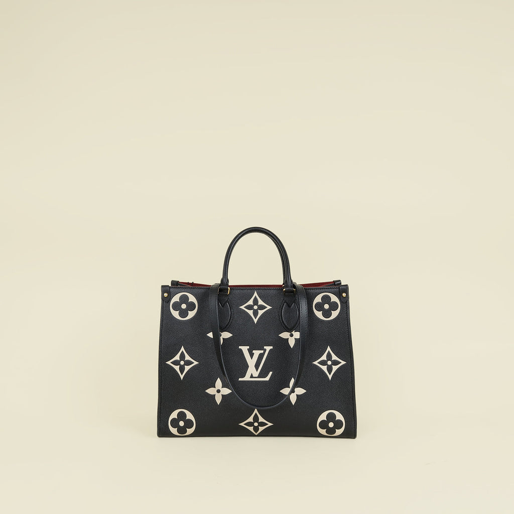 Louis Vuitton Bicolor Monogram Empreinte Onthego MM Bag