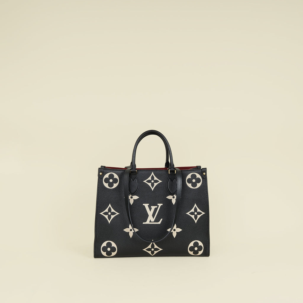 Louis Vuitton Bicolor Monogram Empreinte Onthego MM Bag