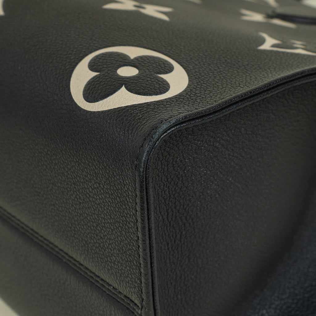 Louis Vuitton Bicolor Monogram Empreinte Onthego MM Bag