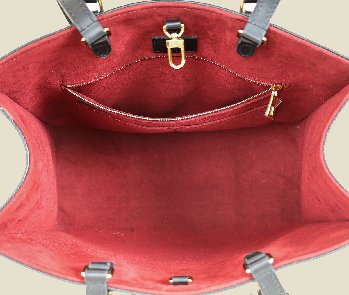 Louis Vuitton Bicolor Monogram Empreinte Onthego MM Bag