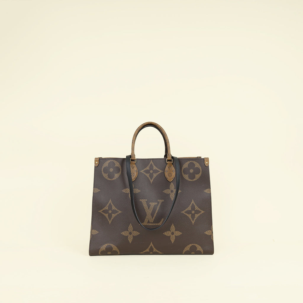 Louis Vuitton Monogram Reverse Balck Onthego GM Bag