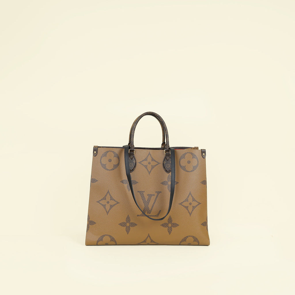 Louis Vuitton Monogram Reverse Balck Onthego GM Bag