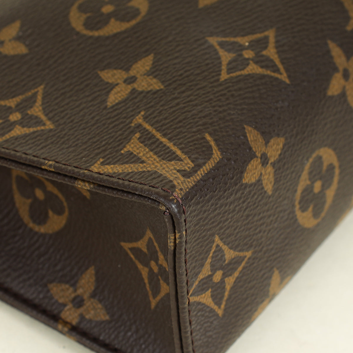 Louis Vuitton Brown Monogram Toiletry Pouch 19