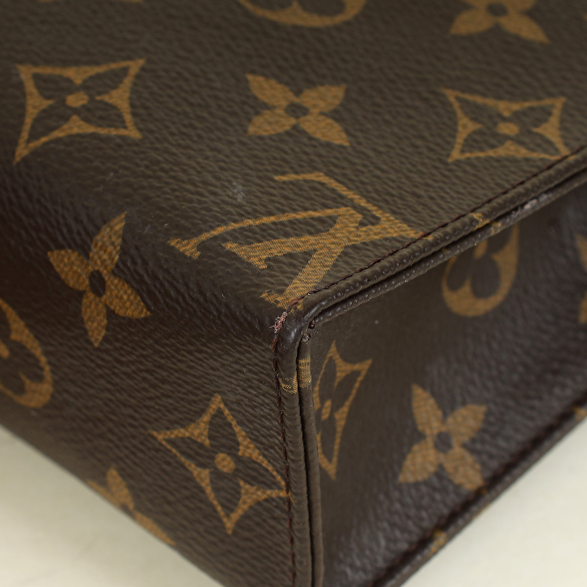 Louis Vuitton Brown Monogram Toiletry Pouch 19