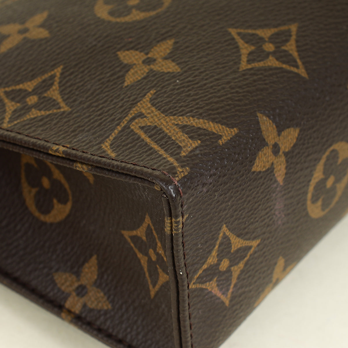 Louis Vuitton Brown Monogram Toiletry Pouch 19