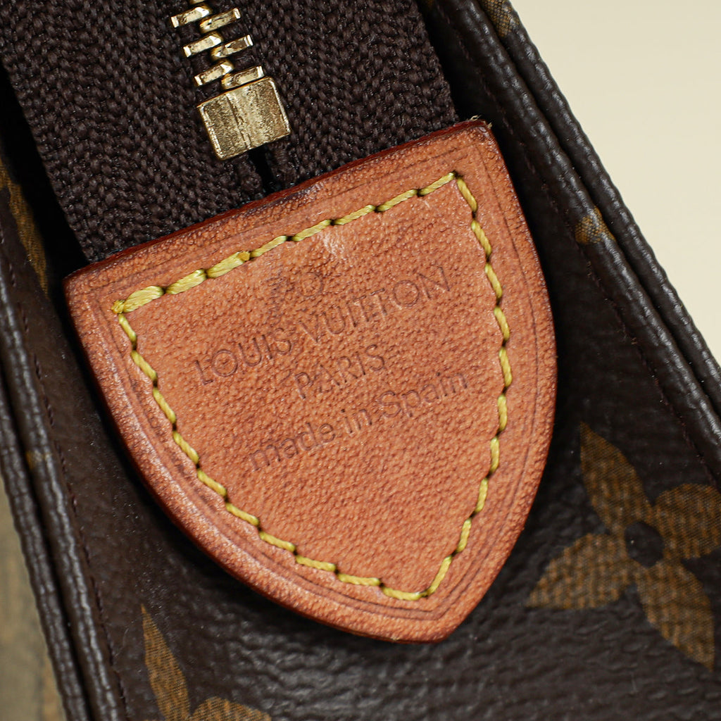 Louis Vuitton Brown Monogram Toiletry Pouch 19