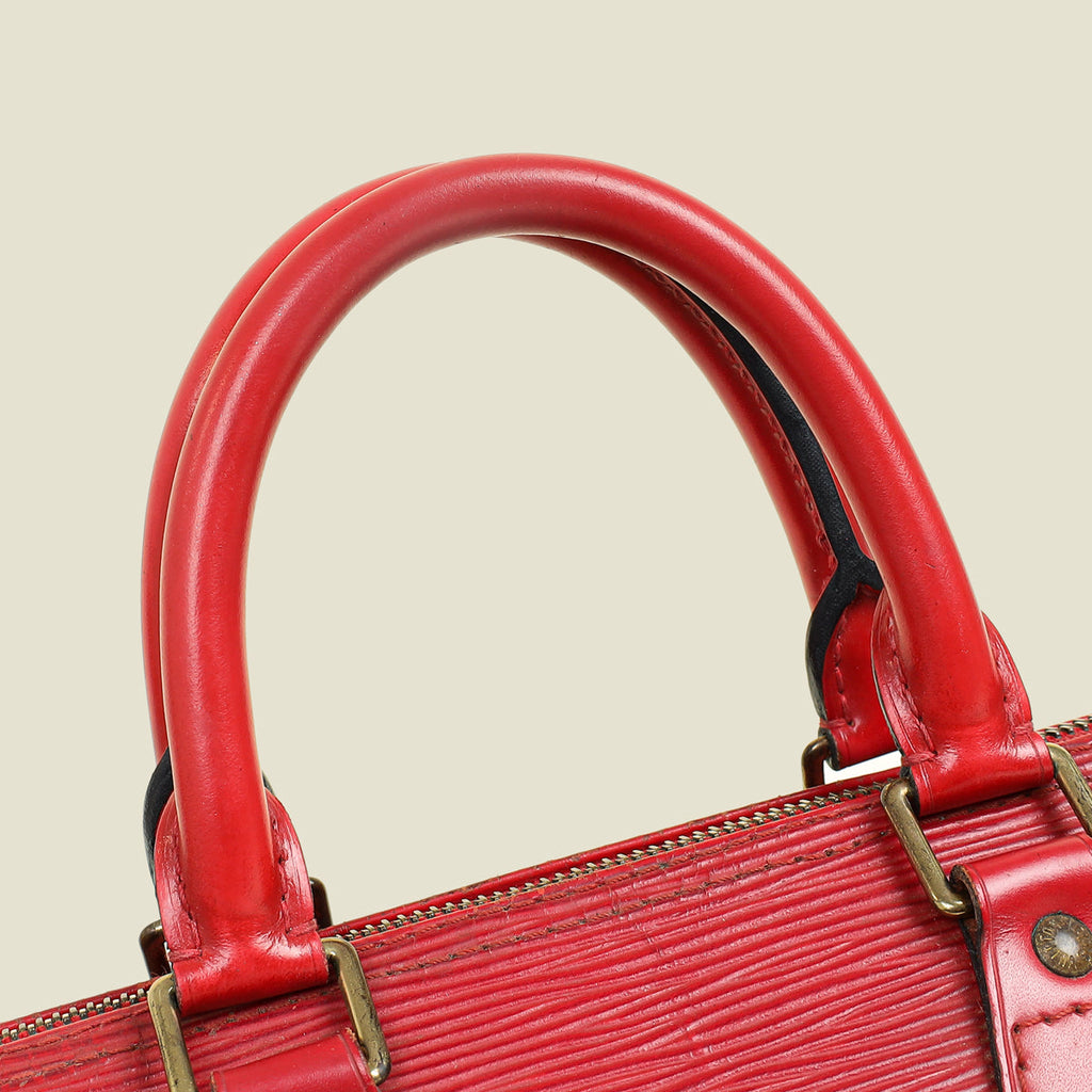 Louis Vuitton Rouge Speedy 25 Bag