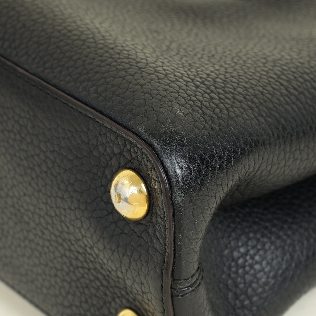 Louis Vuitton Black Capucines BB Bag