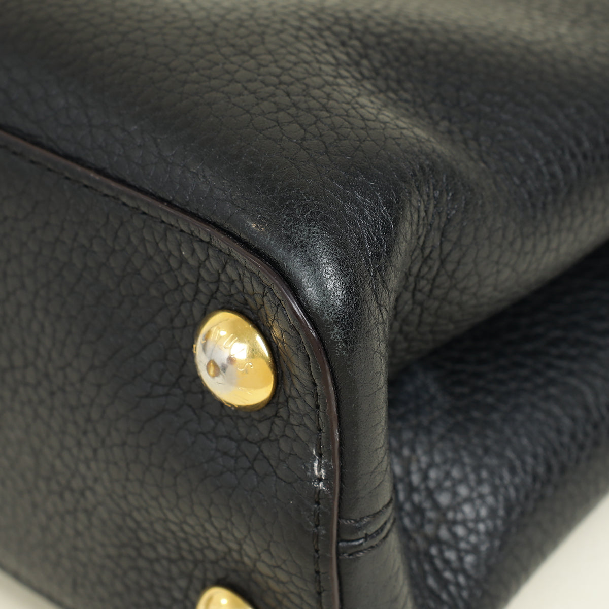 Louis Vuitton Black Capucines BB Bag