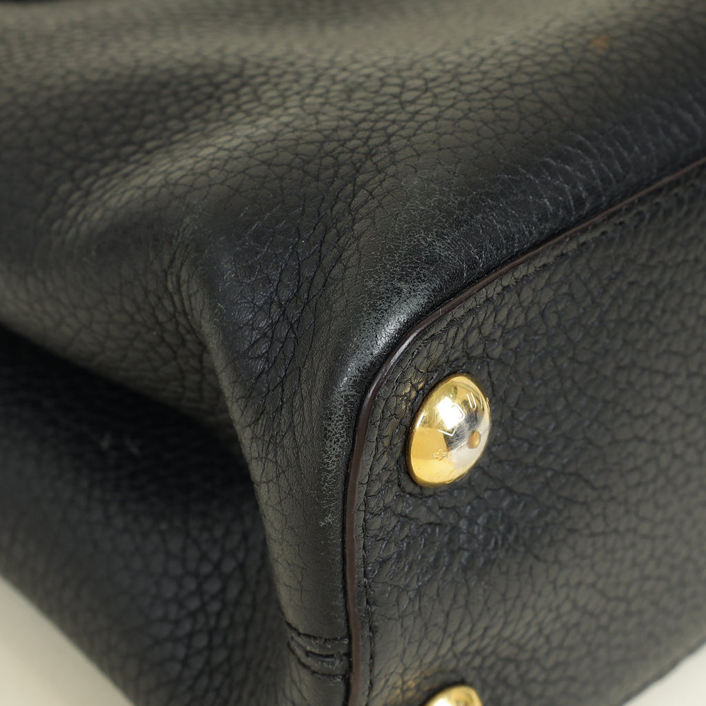 Louis Vuitton Black Capucines BB Bag