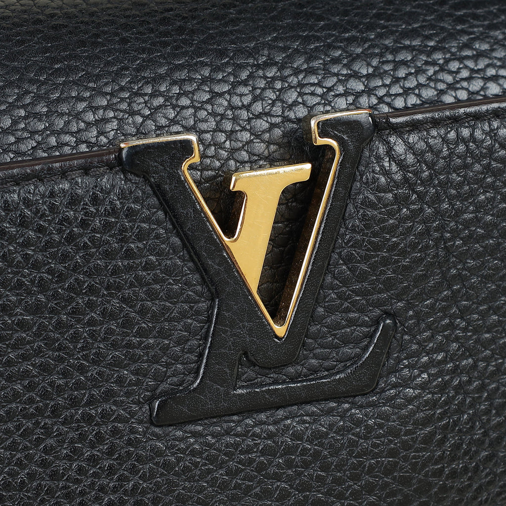 Louis Vuitton Black Capucines BB Bag